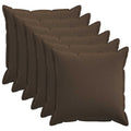 vidaXL Poszewka na poduszkę 6 pcs HOUTEN Ciemnoszary 70 x 70 cm