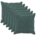 vidaXL Poszewka na poduszkę 6 pcs HOUTEN Niebieski morski 70 x 70 cm