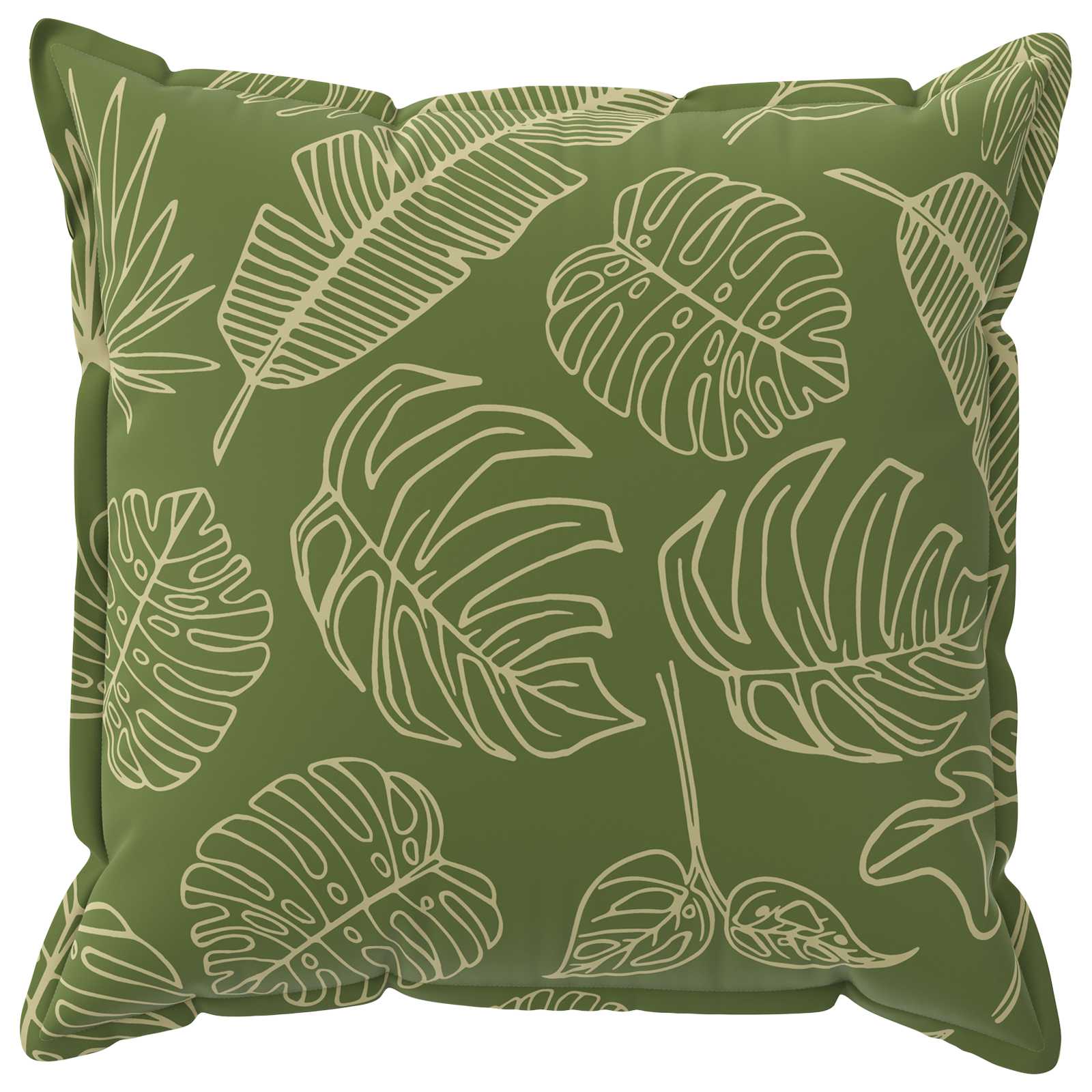 vidaXL Poszewka na poduszkę 6 szt. HOUTEN Wzór liścia 70 x 70 cm