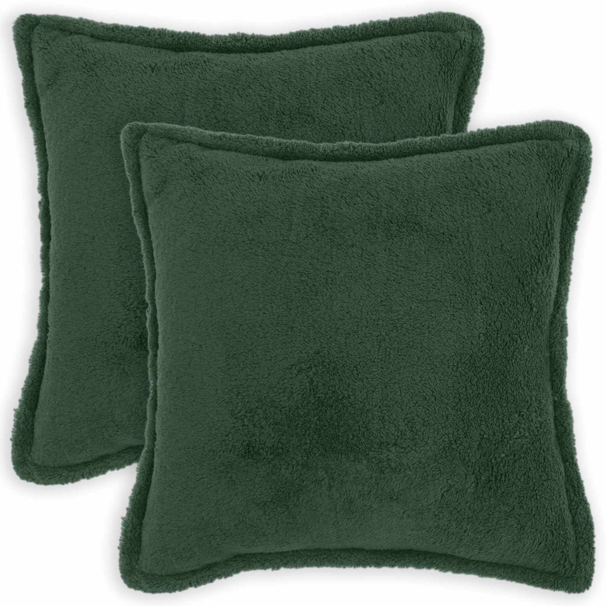 vidaXL Poszewka na poduszkę 2 pcs HOUTEN Ciemnozielony 70 x 70 cm