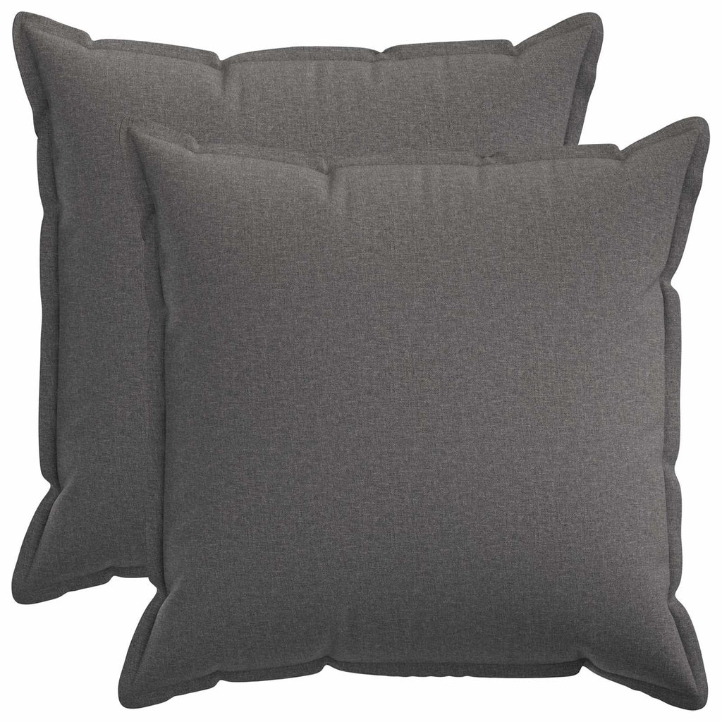 vidaXL Poszewka na poduszkę 2 pcs HOUTEN jasnoszary 80 x 80 cm
