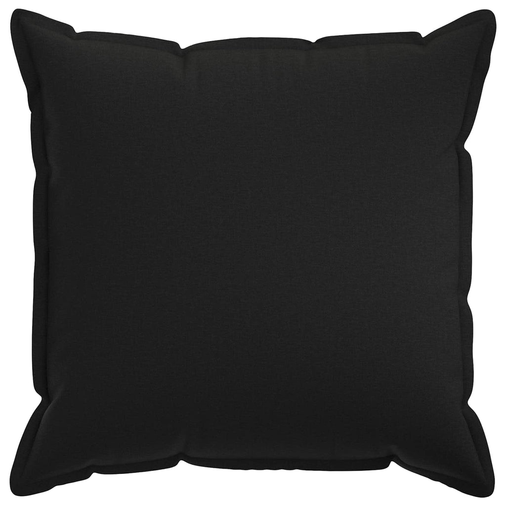 vidaXL Poszewka na poduszkę 2 pcs HOUTEN Czarny 80 x 80 cm