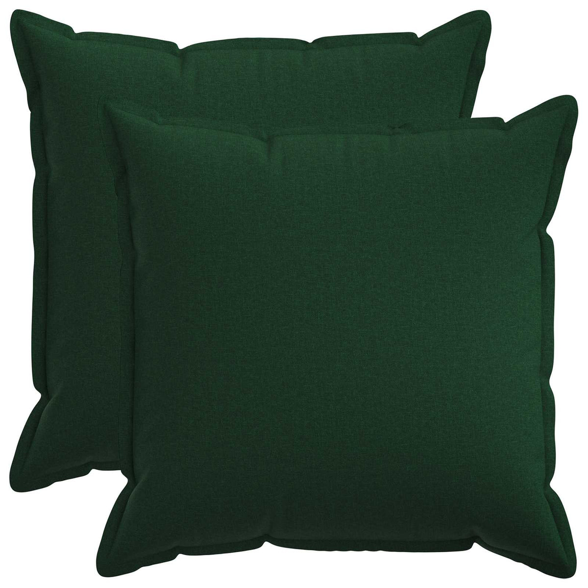 vidaXL Poszewka na poduszkę 2 pcs HOUTEN Ciemnozielony 80 x 80 cm