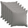vidaXL Poszewka na poduszkę 6 pcs HOUTEN Szary chmur 80 x 80 cm