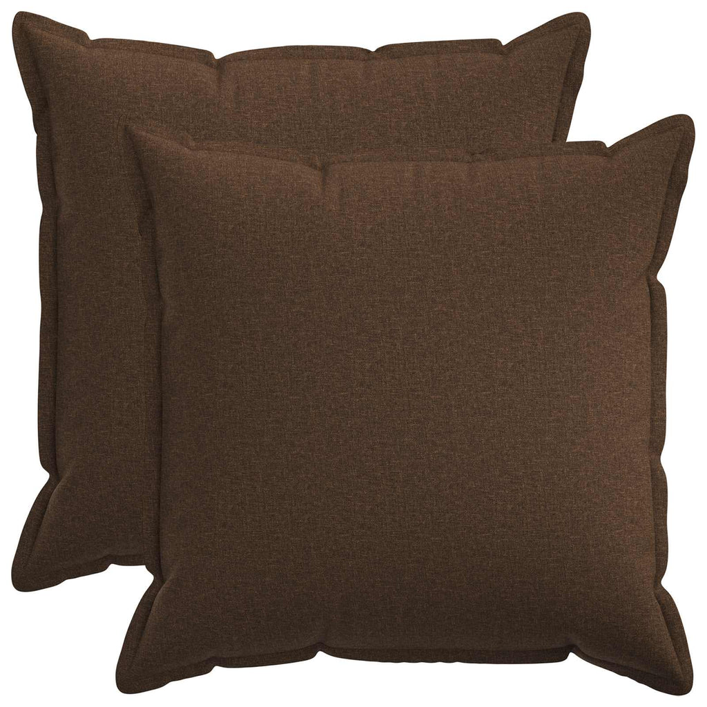 vidaXL Poszewka na poduszkę 2 pcs HOUTEN brązowy 80 x 80 cm