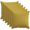 vidaXL Poszewka na poduszkę 6 pcs HOUTEN Jasnozielony 80 x 80 cm