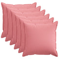 vidaXL Poszewka na poduszkę 6 pcs HOUTEN różowy 80 x 80 cm