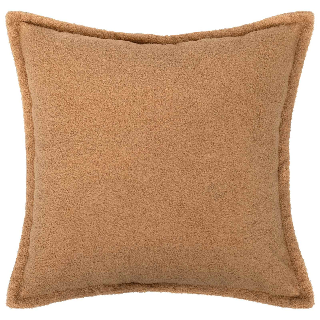 vidaXL Poszewka na poduszkę 6 pcs HOUTEN Beżowy 80 x 80 cm Bouclé