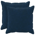 vidaXL Poszewka na poduszkę 2 pcs HOUTEN niebieski 80 x 80 cm