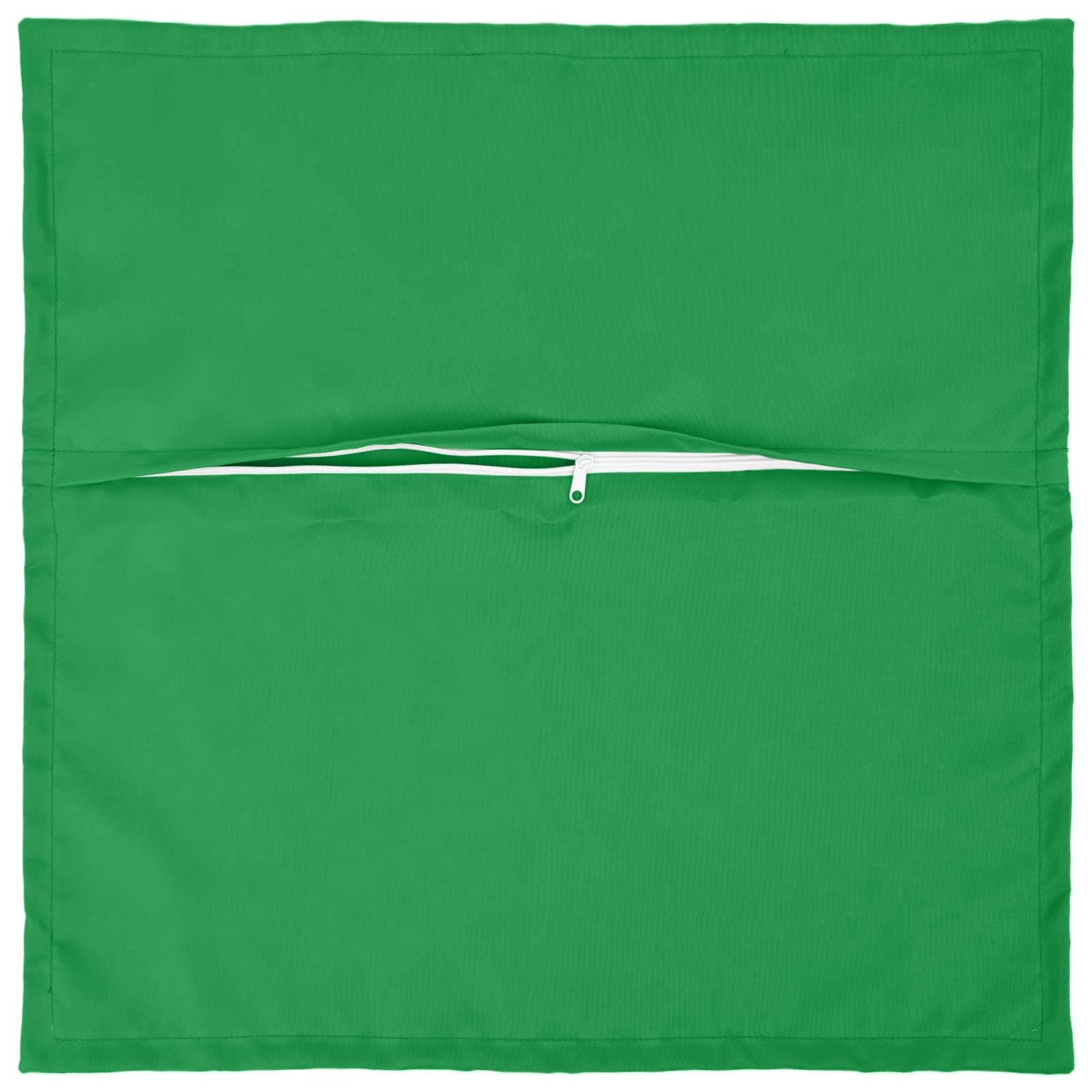 vidaXL Poszewka na poduszkę 6 szt. HOUTEN zielony 80 x 80 cm Poliester