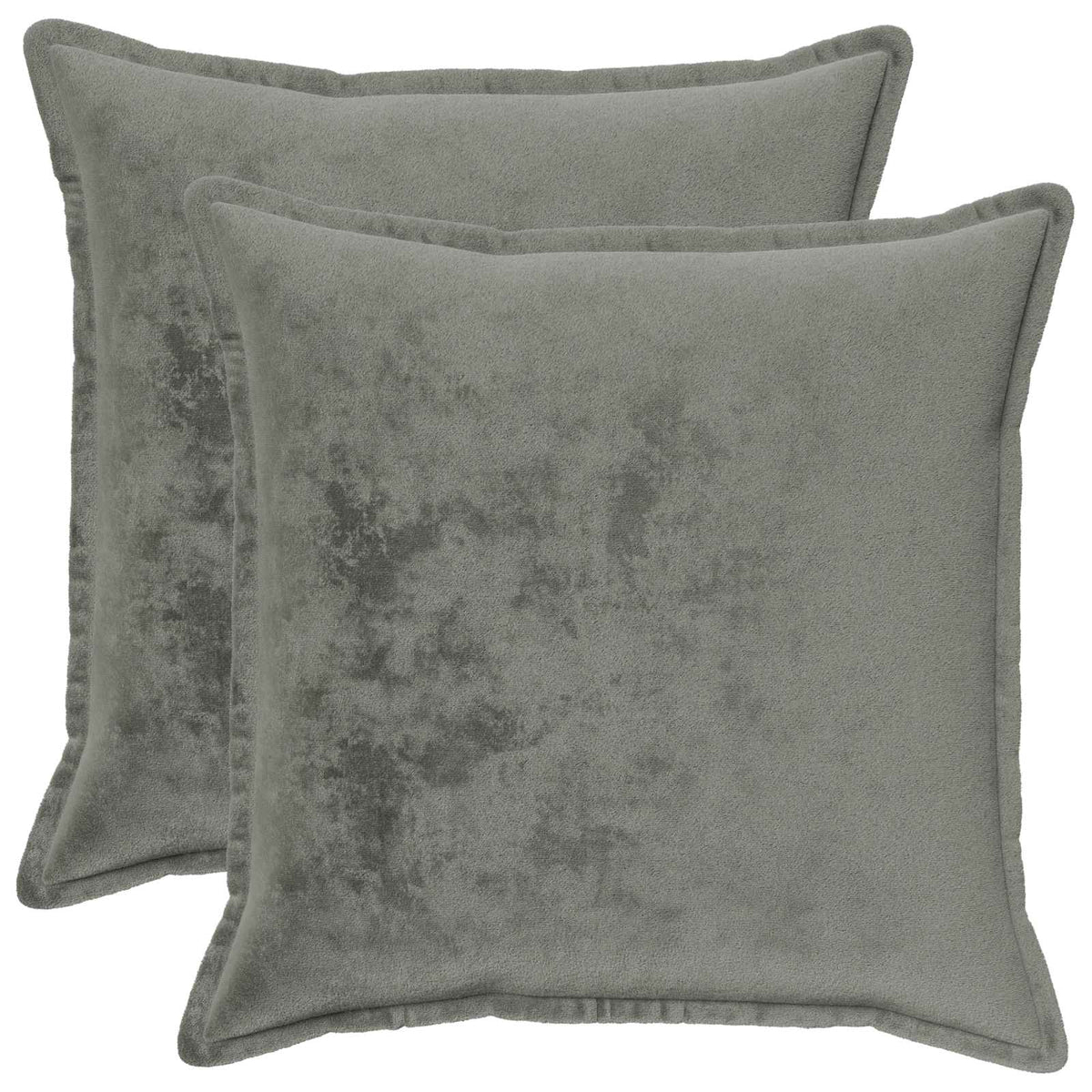 vidaXL Poszewka na poduszkę 2 pcs HOUTEN ciemnoszary 80 x 80 cm