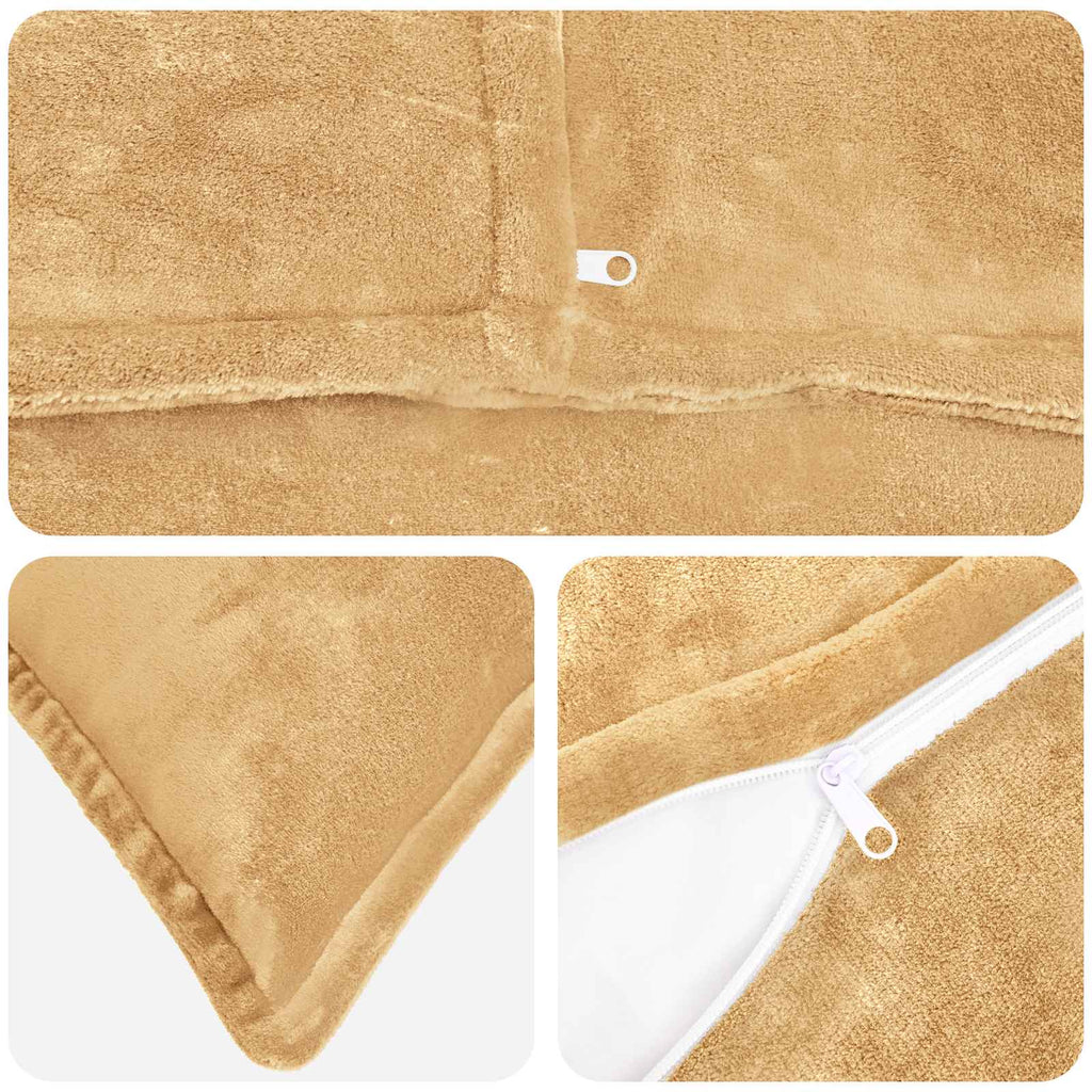 vidaXL Poszewka na poduszkę 2 pcs HOUTEN Ciemnoszary 80 x 80 cm