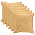 vidaXL Poszewka na poduszkę 6 pcs HOUTEN Ciemnoszary 80 x 80 cm