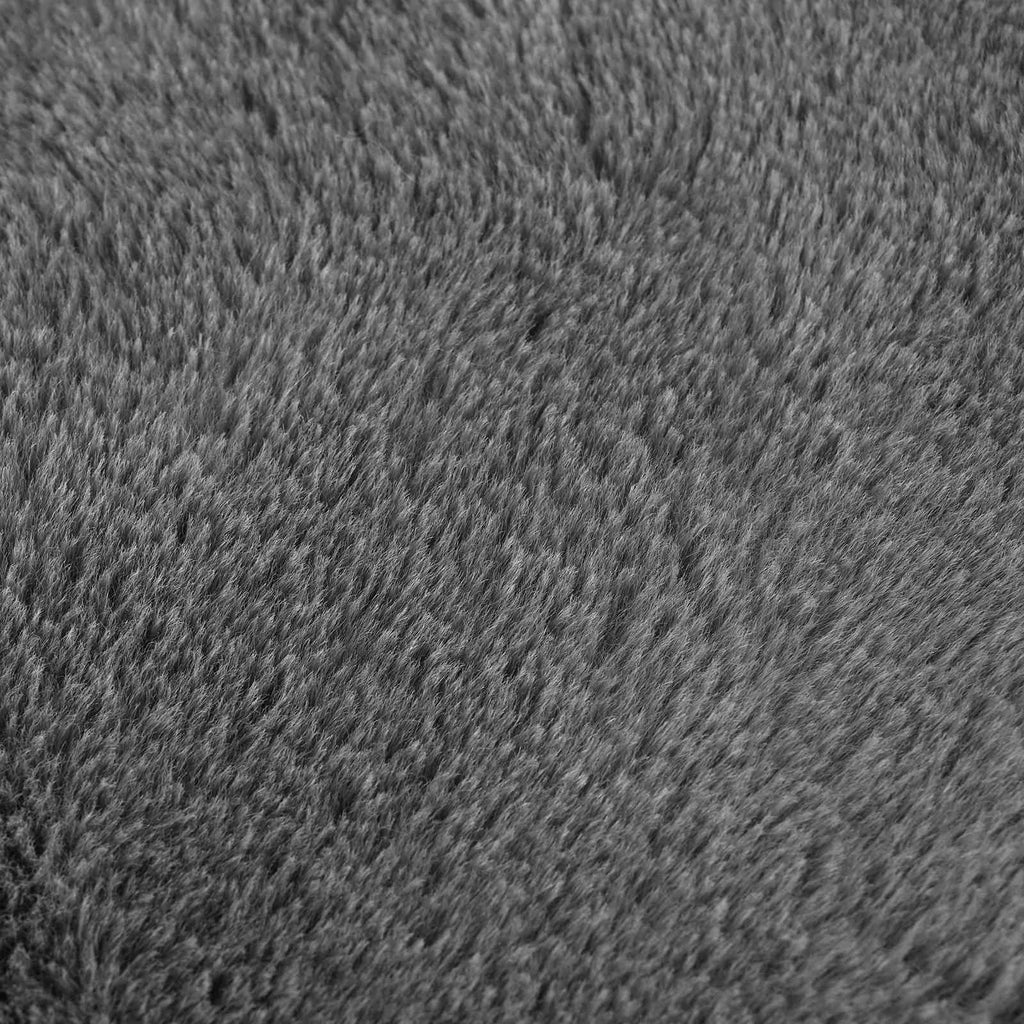 vidaXL Poszewka na poduszkę 6 szt. HOUTEN ciemnoszary 80 x 80 cm