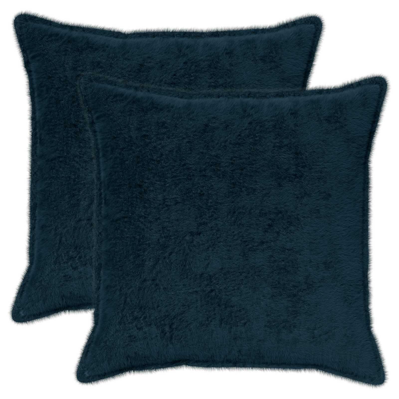 vidaXL Poszewka na poduszkę 2 szt. HOUTEN Granatowy 80 x 80 cm