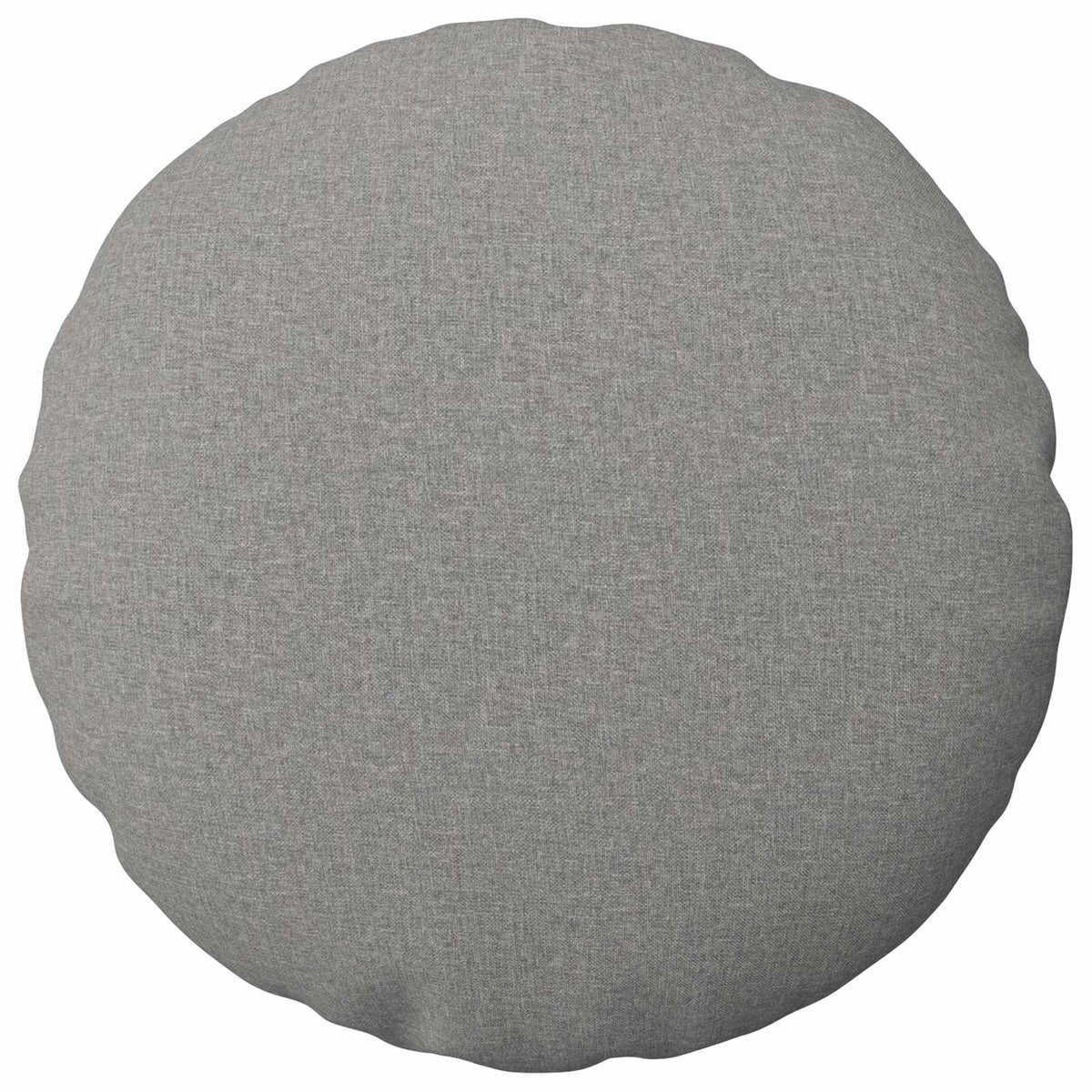 vidaXL Poszewka na poduszkę 2 szt. HEERLEN Szary chmur Ø 30 cm tkanina