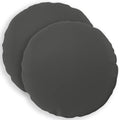 vidaXL Poszewka na poduszkę 2 pcs HEERLEN antracytowy Ø 30 cm