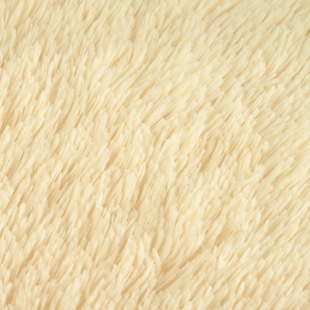 vidaXL Poszewka na poduszkę 6 pcs HEERLEN kremowy Ø 30 cm Fleece PV