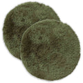 vidaXL Poszewka na poduszkę 2 pcs HEERLEN zielony Ø 30 cm Fleece PV