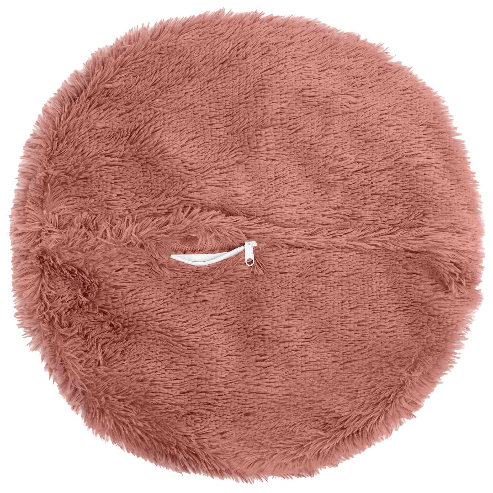 vidaXL Poszewka na poduszkę 6 pcs HEERLEN różowy Ø 30 cm Fleece PV