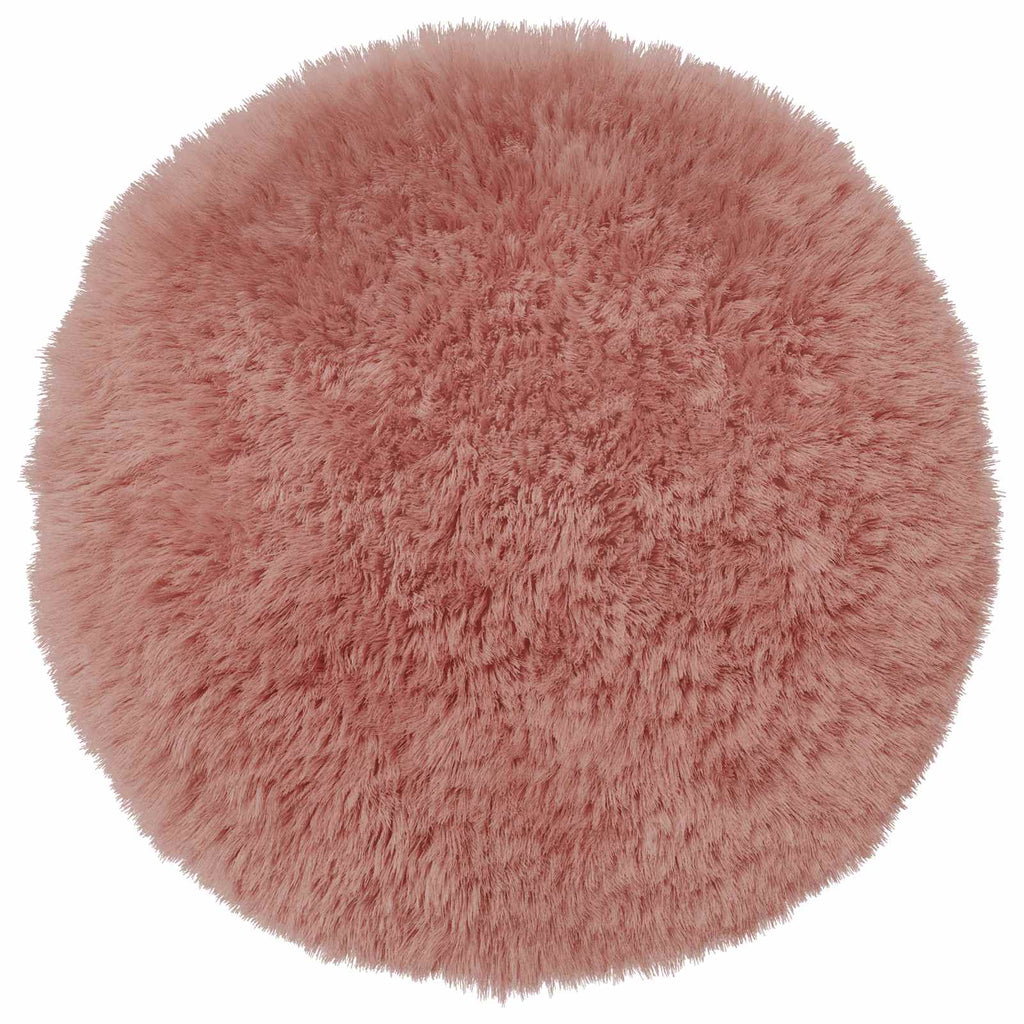 vidaXL Poszewka na poduszkę 6 pcs HEERLEN różowy Ø 30 cm Fleece PV