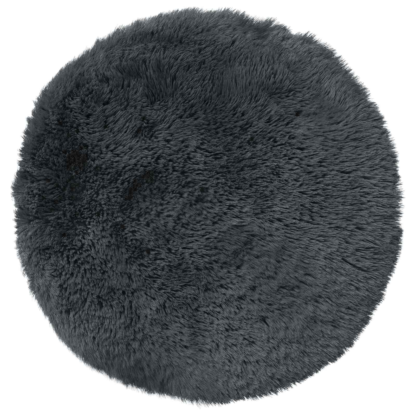vidaXL Poszewka na poduszkę 6 pcs HEERLEN antracytowy Ø 30 cm