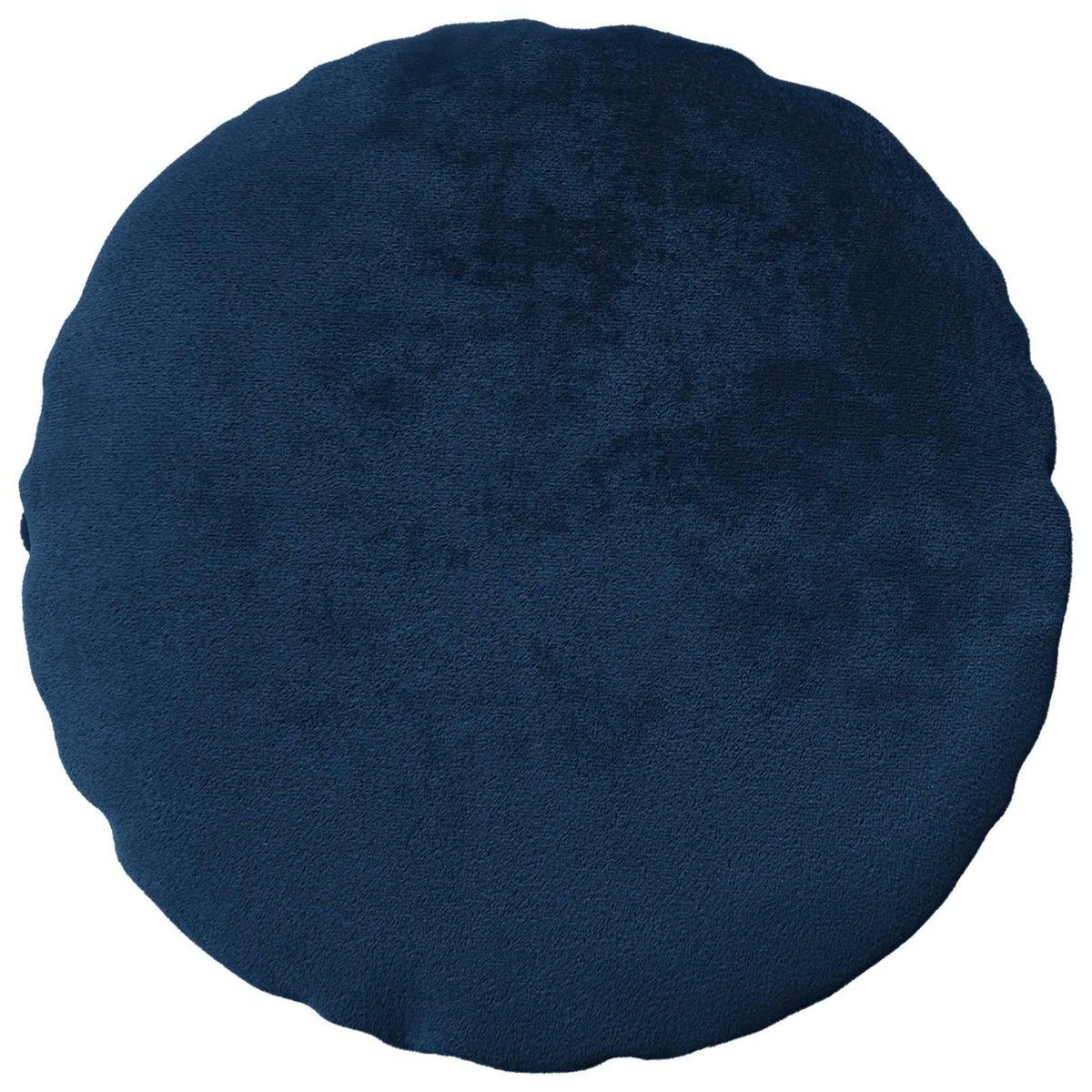 vidaXL Poszewka na poduszkę 6 pcs HEERLEN Granatowy Ø 30 cm Flanela