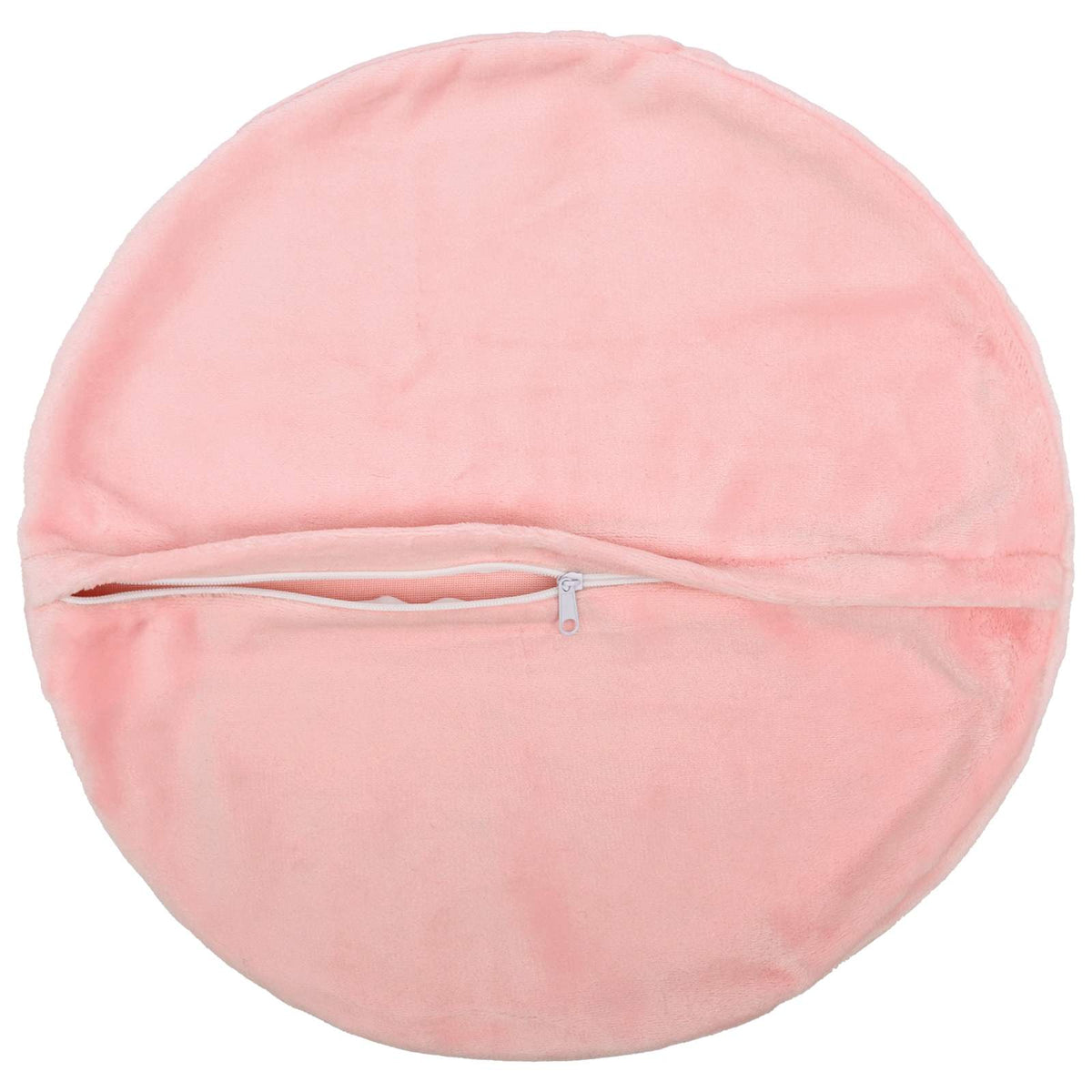 vidaXL Poszewka na poduszkę 6 pcs HEERLEN różowy Ø 30 cm Flanela