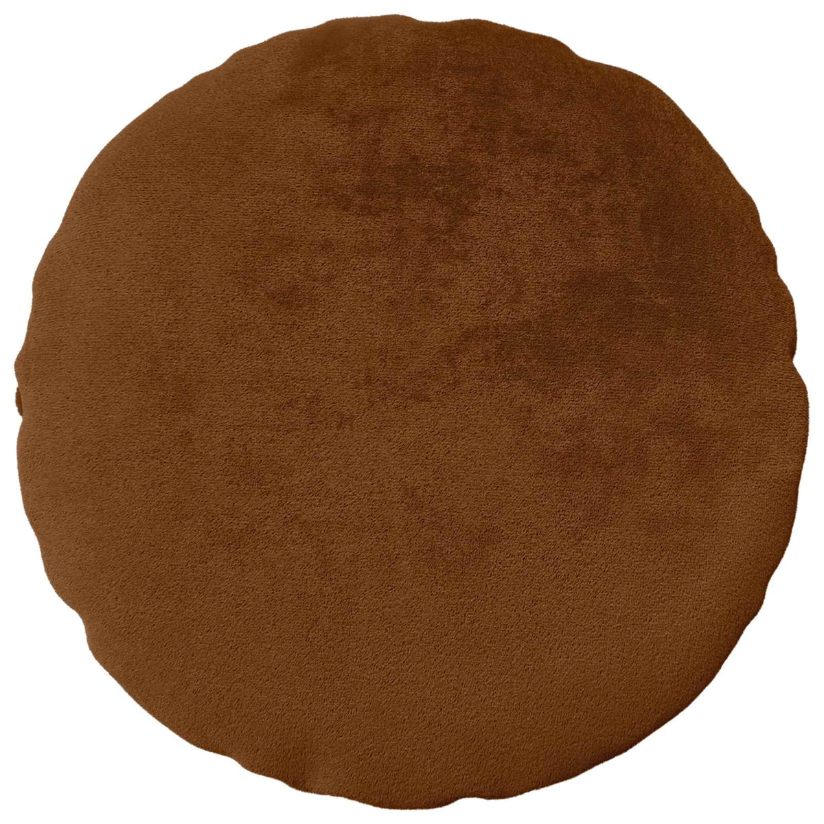 vidaXL Poszewka na poduszkę 6 pcs HEERLEN Jasny Brąz Ø 30 cm Flanela