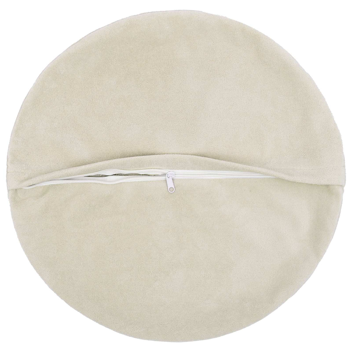 vidaXL Poszewka na poduszkę 2 pcs HEERLEN kremowy Ø 40 cm