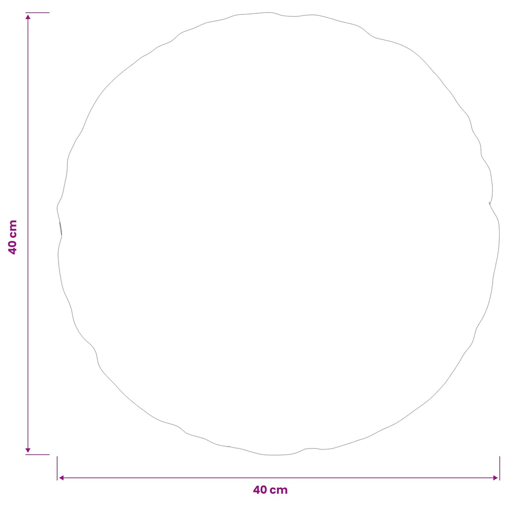 vidaXL Poszewka na poduszkę 2 pcs HEERLEN zielony Ø 40 cm
