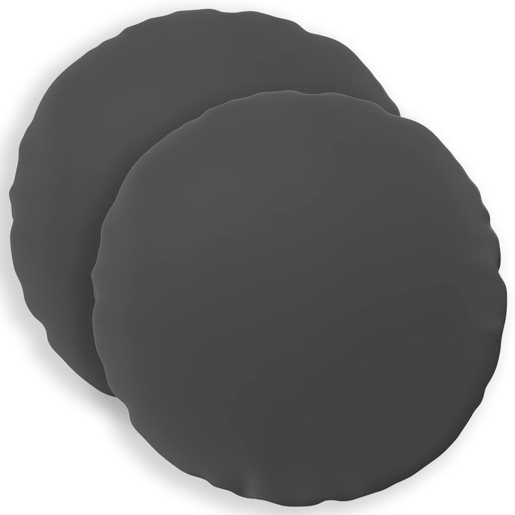 vidaXL Poszewka na poduszkę 2 pcs HEERLEN antracytowy Ø 40 cm
