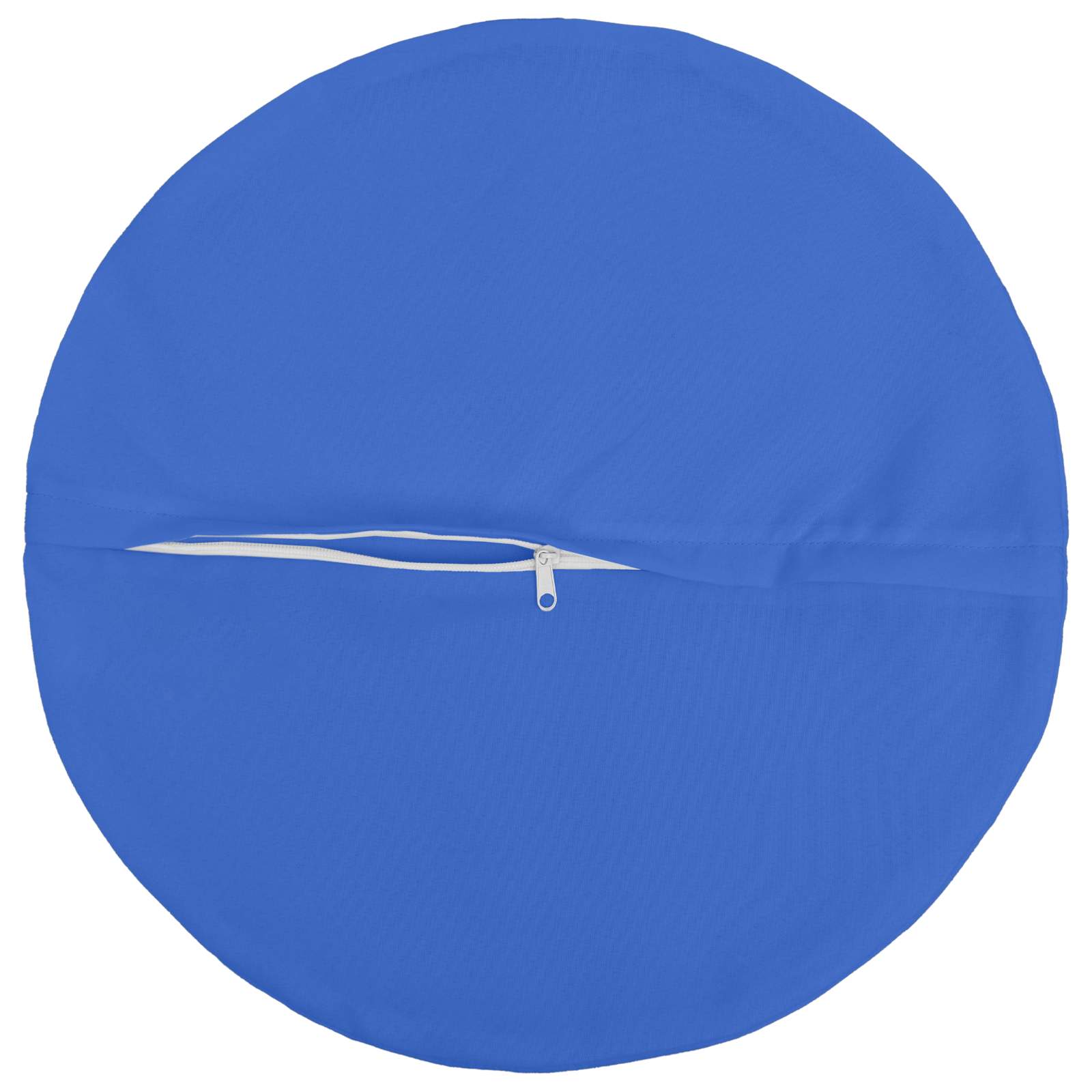vidaXL Poszewka na poduszkę 2 pcs HEERLEN Niebieski królewski Ø 40 cm