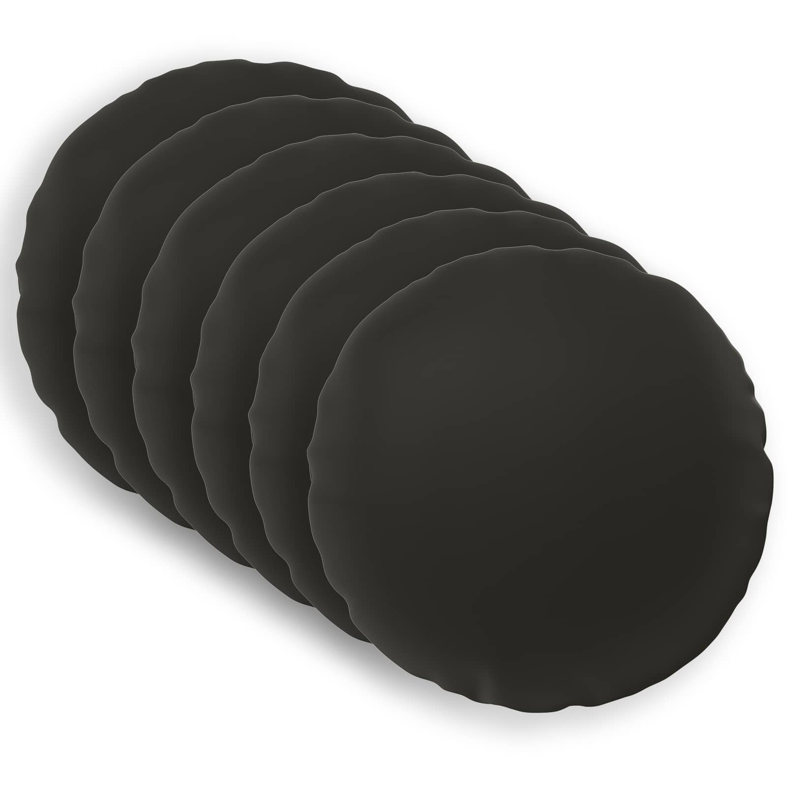 vidaXL Poszewka na poduszkę 6 pcs HEERLEN Wielokolorowe Ø 40 cm