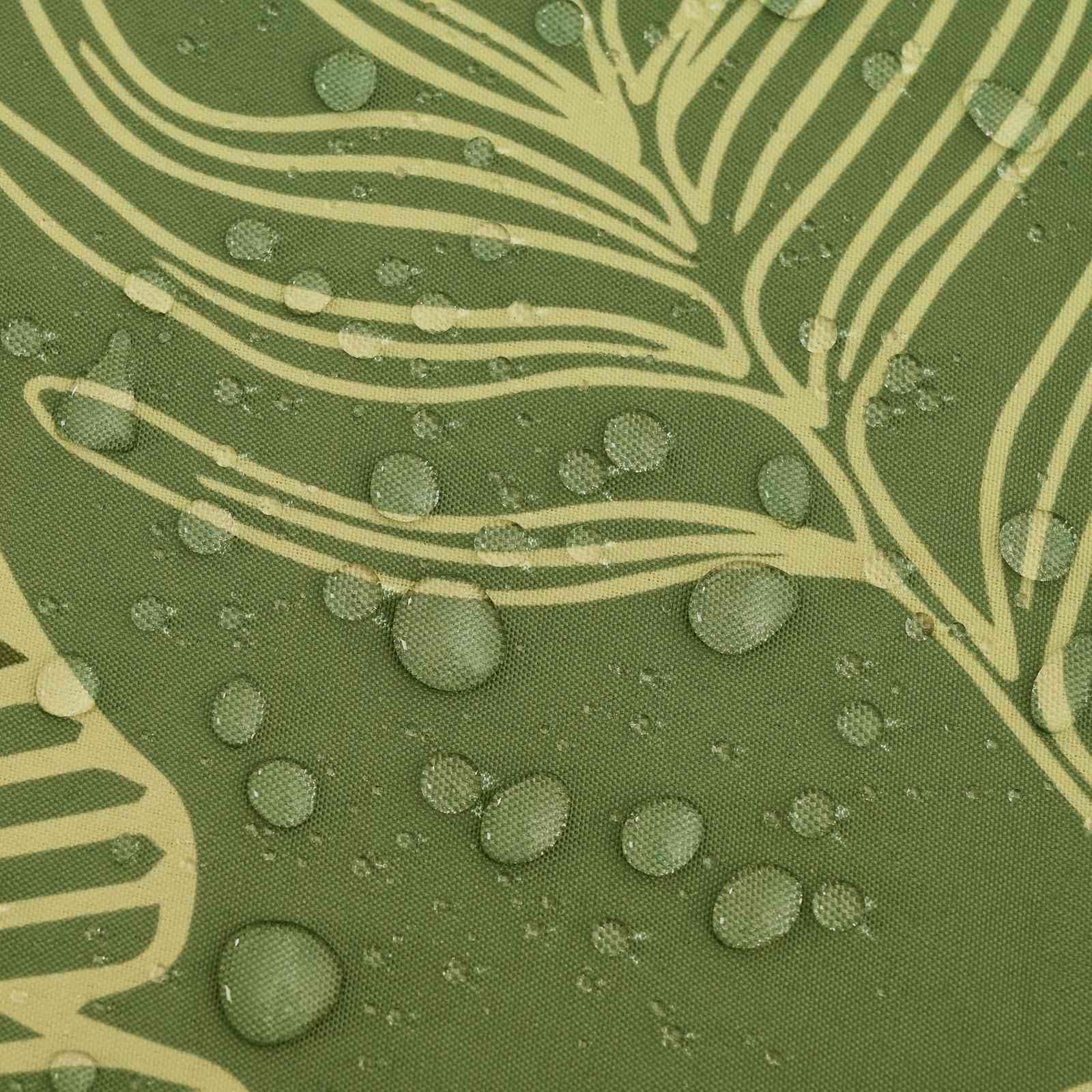 vidaXL Poszewka na poduszkę 6 pcs HEERLEN Wzór liścia Ø 40 cm