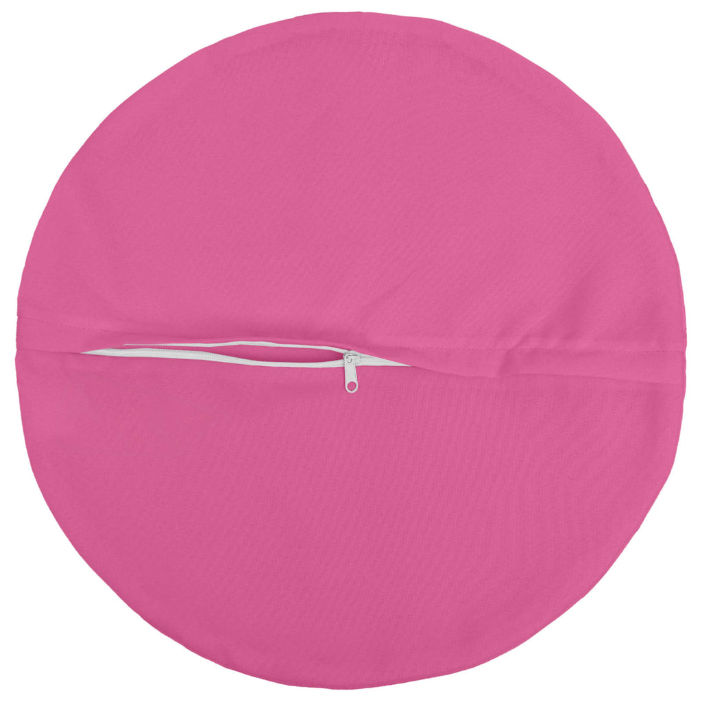 vidaXL Poszewka na poduszkę 6 pcs HEERLEN różowy Ø 40 cm Poliester