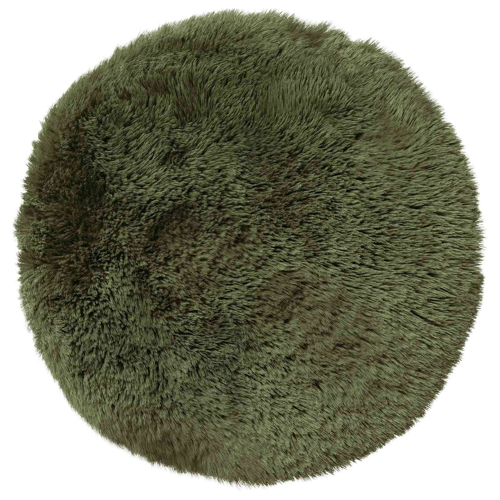 vidaXL Poszewka na poduszkę 2 pcs HEERLEN zielony Ø 40 cm Fleece PV