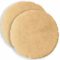 vidaXL Poszewka na poduszkę 2 pcs HEERLEN Ciemnoszary Ø 40 cm Flanela