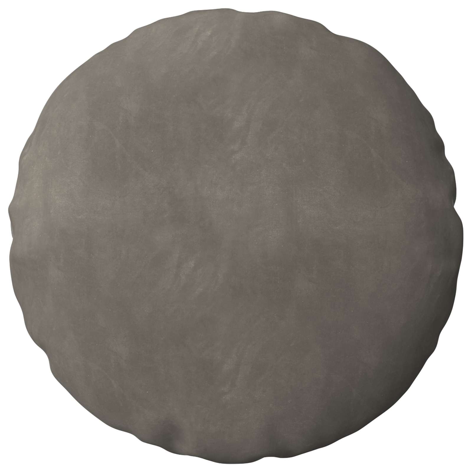 vidaXL Poszewka na poduszkę 2 pcs HEERLEN jasnoszary Ø 50 cm Welur