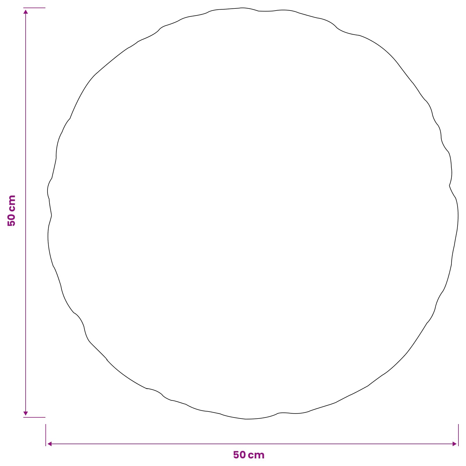 vidaXL Poszewka na poduszkę 2 pcs HEERLEN antracytowy Ø 50 cm