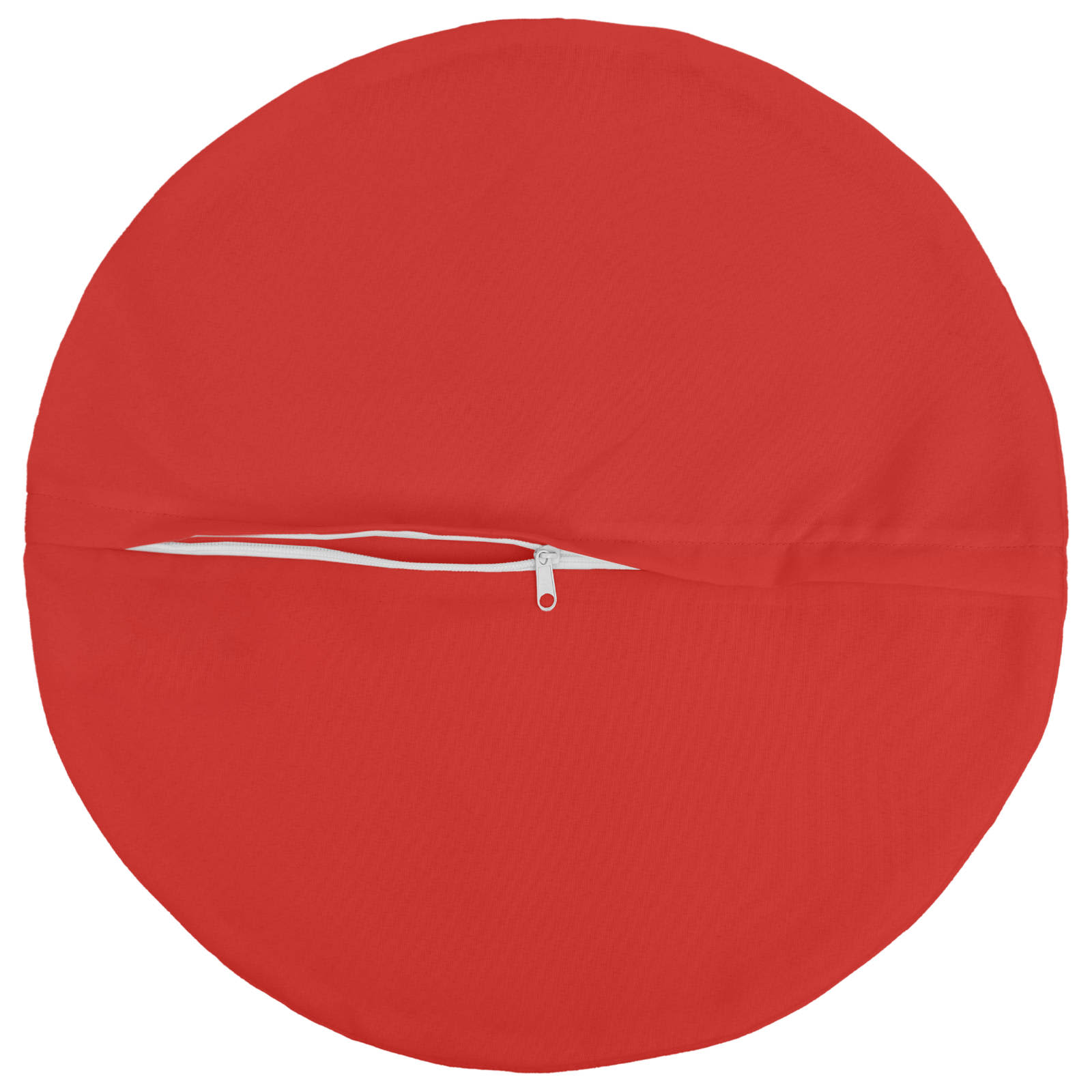 vidaXL Poszewka na poduszkę 2 pcs HEERLEN czerwony Ø 50 cm Poliester