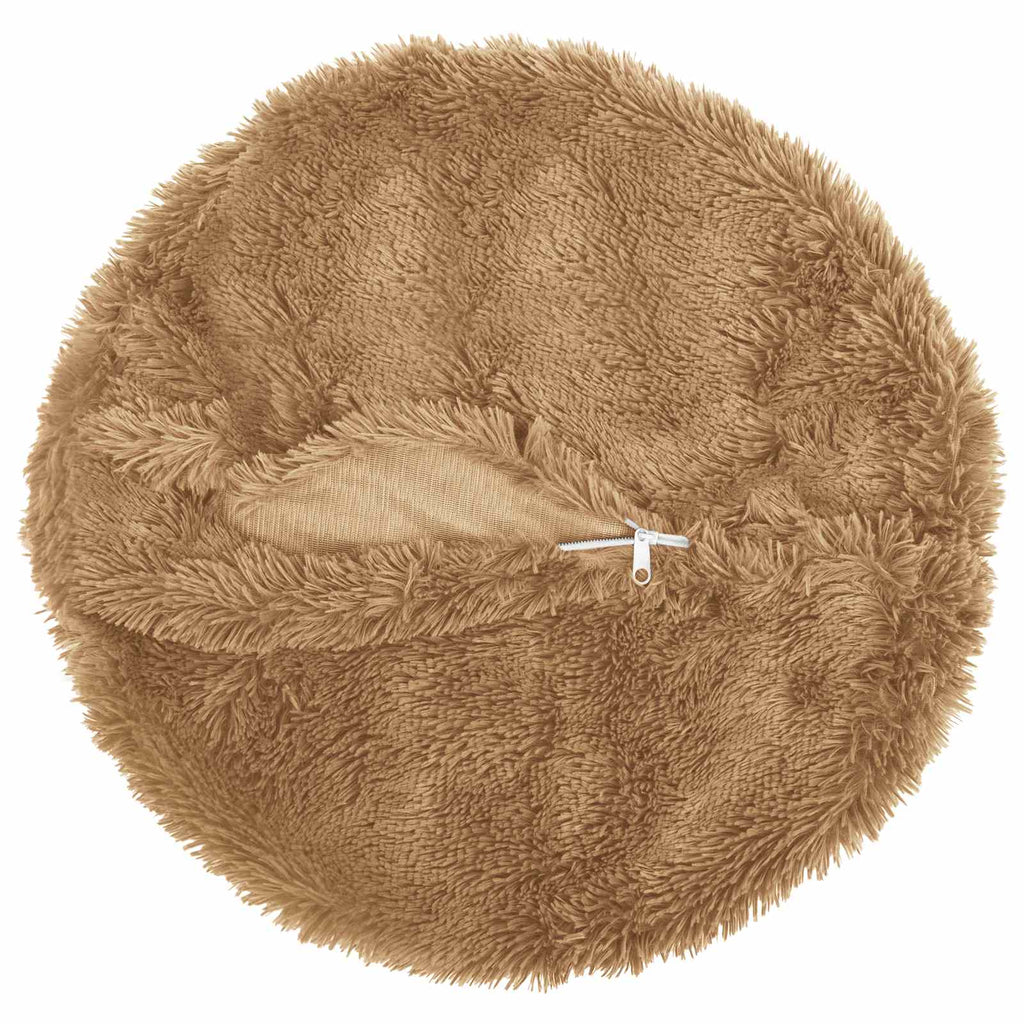 vidaXL Poszewka na poduszkę 6 pcs HEERLEN Ciemnoszary Ø 50 cm