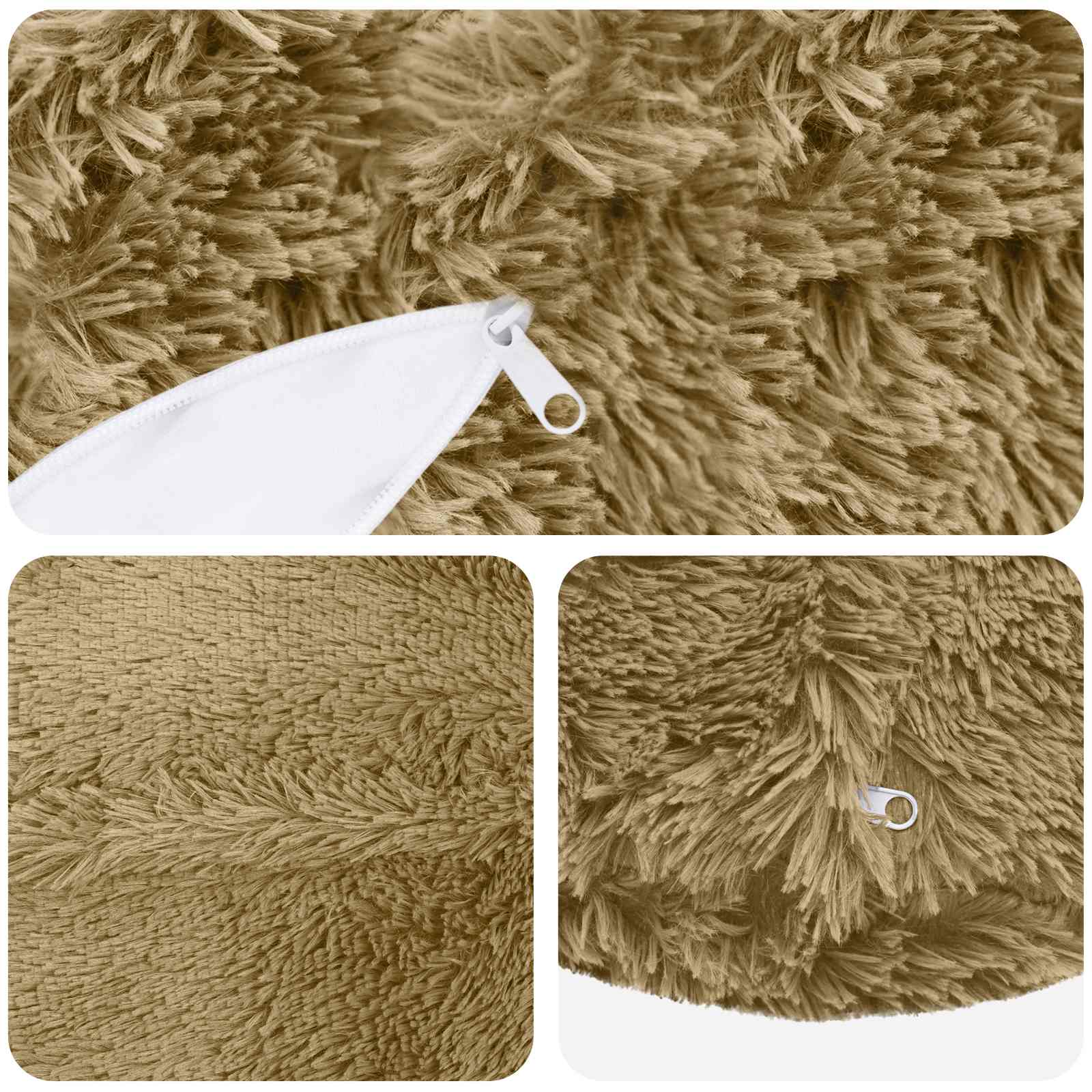 vidaXL Poszewka na poduszkę 6 pcs HEERLEN Jasnozielony Ø 50 cm