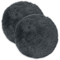 vidaXL Poszewka na poduszkę 2 pcs HEERLEN antracytowy Ø 50 cm