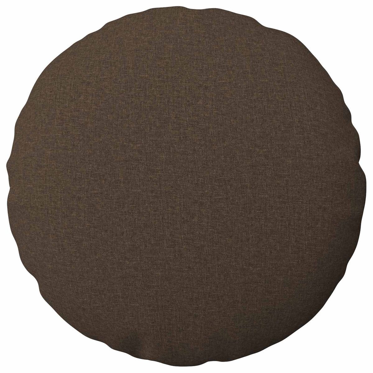 vidaXL Poszewka na poduszkę 6 szt. HEERLEN Ciemnoszary Ø 60 cm tkanina