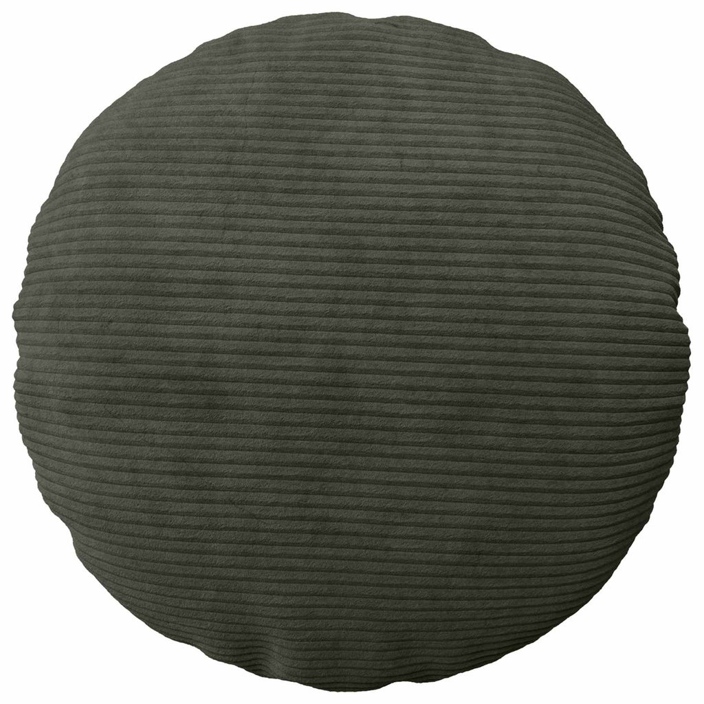 vidaXL Poszewka na poduszkę 6 pcs HEERLEN antracytowy Ø 60 cm sztruks
