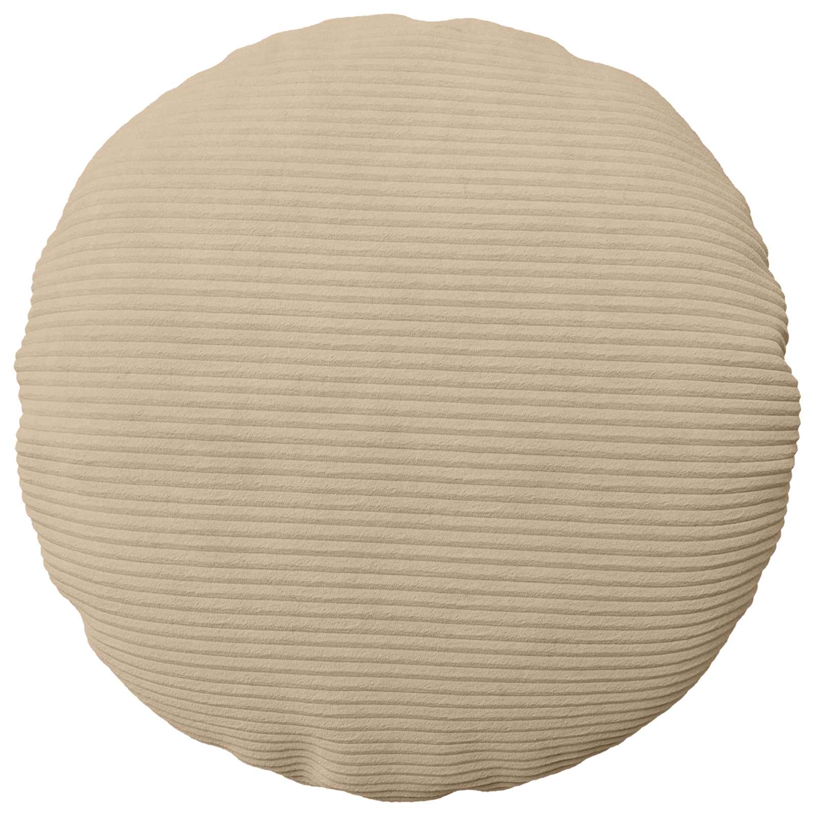 vidaXL Poszewka na poduszkę 2 pcs HEERLEN Ciemnoszary Ø 60 cm sztruks