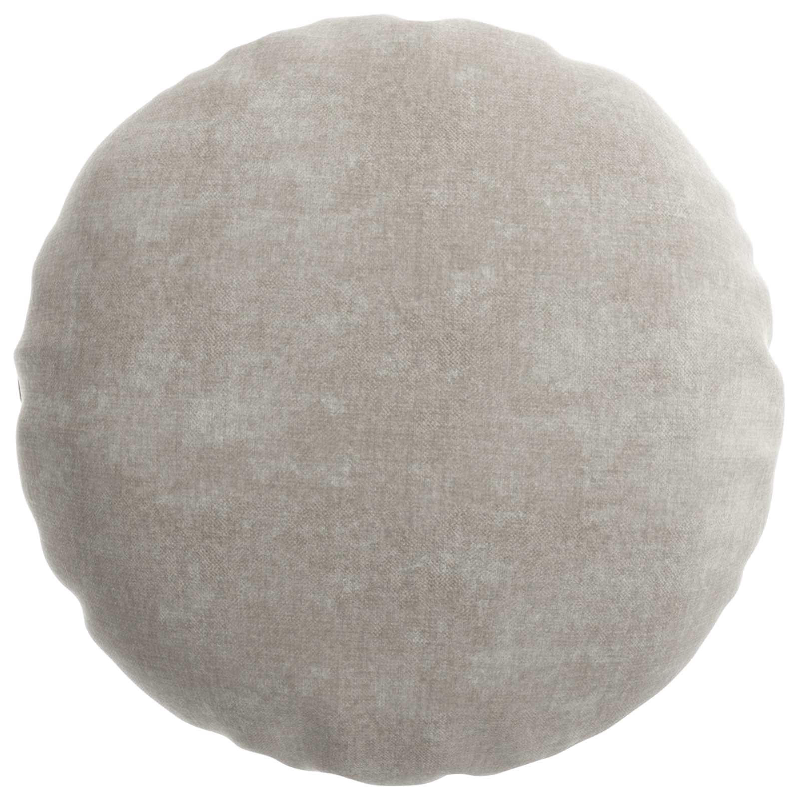 vidaXL Poszewka na poduszkę 2 pcs HEERLEN jasnoszary Ø 60 cm