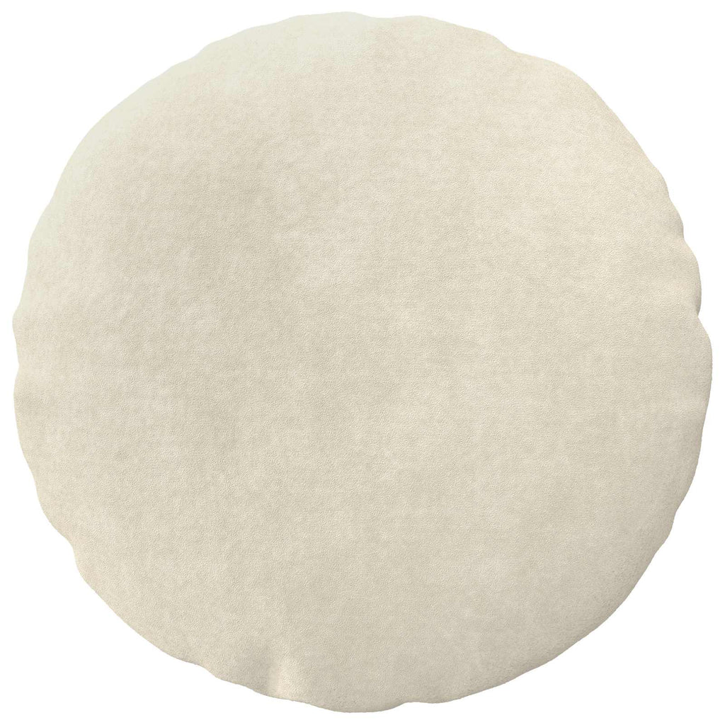 vidaXL Poszewka na poduszkę 6 pcs HEERLEN kremowy Ø 60 cm