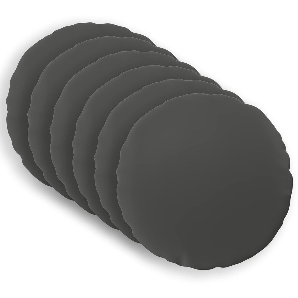 vidaXL Poszewka na poduszkę 6 pcs HEERLEN antracytowy Ø 60 cm